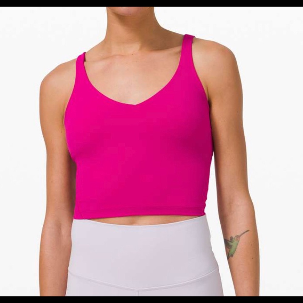 Ripened Raspberry Lululemon Align Tank Size 2
